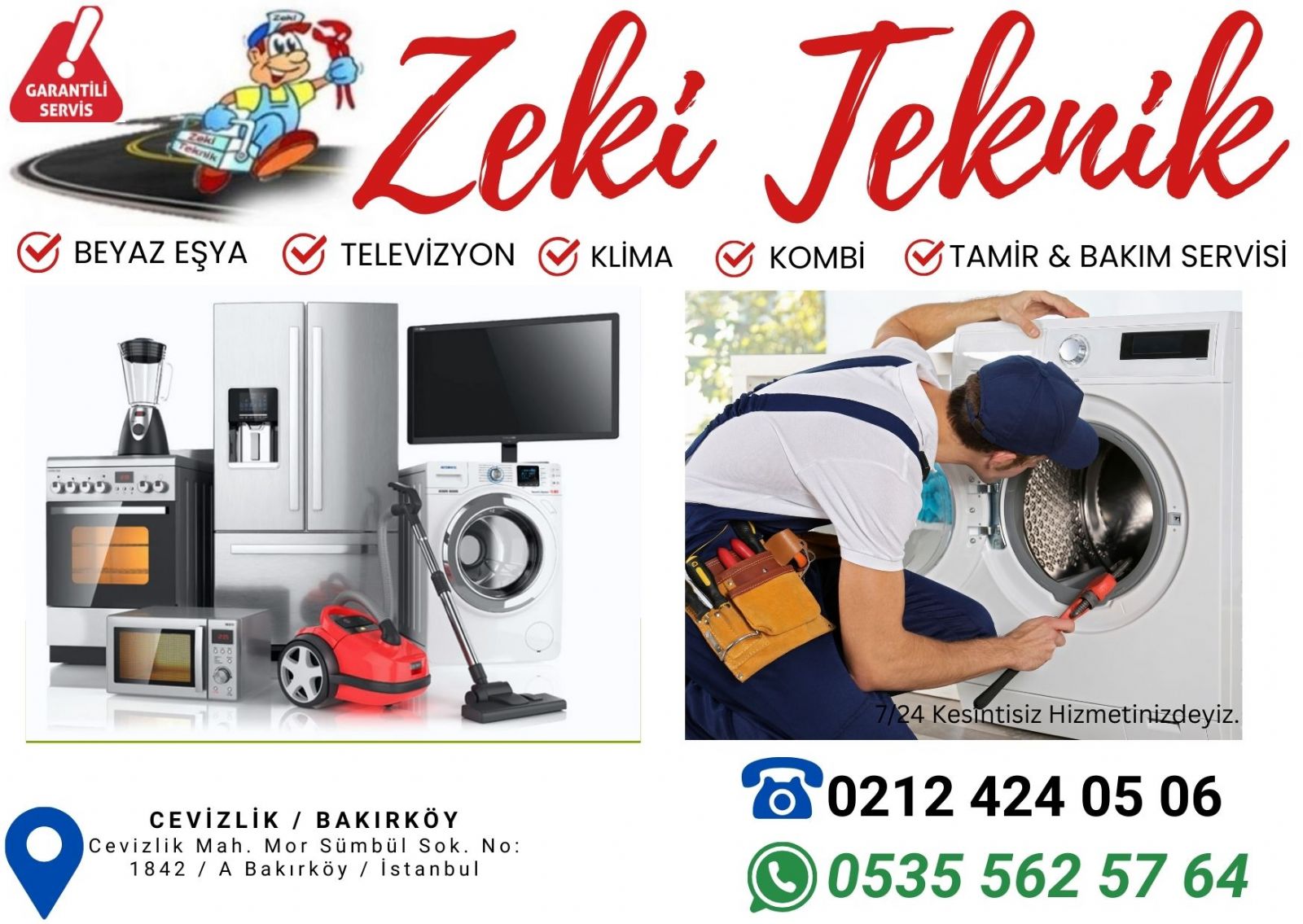 Cevizlik Bosch Beyaz Eşya Servisi